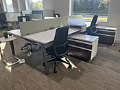 30"x60" HAWORTH Reside Chicago Benching 8-Paks  LVL 0