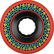 BONES WHEELS ATF Rough Rider Skateboard Wheels ROUGH RIDERS 59MM ALL-TERRAIN 80A RED 4PK