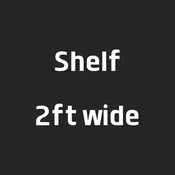 2′ Shelf Section – 1 Month