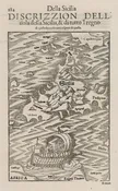 1550 Sicily Della Sicilia Discrizzion Dell Isola della Sicilia, & di tutto ‘l regno