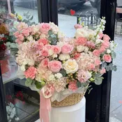 Garden Symphony Basket.     The photo shows the deluxe size.