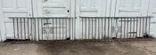14 Feet of Iron Fence Panels GA21384