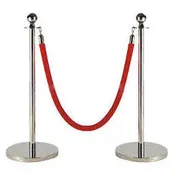 Chrome (silver) Stanchion