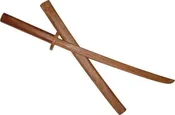 Bokken With Wood Scabbard