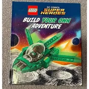 Book - DC Comics Super Heroes - Build Your Own Adventure