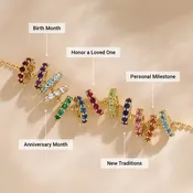 14K Gemstone Charm Spacers — Modern Metalsmith
