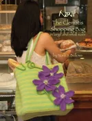 0132 - Clematis Shopping Bag