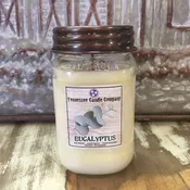Eucalyptus- Mason Jar Candle — Liberty Vintage Marketplace