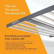 Gavita Pro 1700e LED 120-277 Volt (Includes cord)