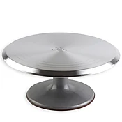 12" Professional Cake Turntable – Heavy Duty Rotating Decorating Stand