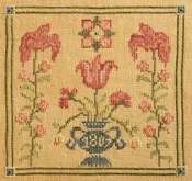 1807 Tulips by Dames of the Needle
