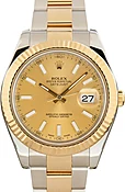Used Champagne Dial Rolex Datejust II Ref 116333