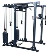 Body Solid GPR400 Power Rack w/ Functional Trainer (210 lb. Stacks)