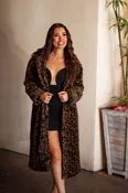 Avalon Faux Long Coat
