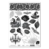 3Quarter Designs A4 Acetate - Gothic