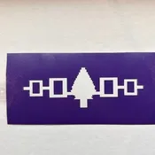 8" Hiawatha Belt Decal — Tuscarora WoodWorks
