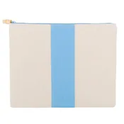 Canvas Finley Pouch: Light Blue