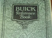1929 Buick Reference Manual