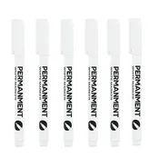 3/6 Pcs White Acrylic Paint Marker Pens for Rock, Stone, Ceramic, Glass, Wood, Fabric, Metal, and Canvas