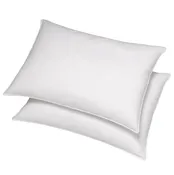 100% PVC SOFT WHITE PILLOW COVER 100% POLYESTER FILL 18 OZ; 8/CS