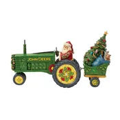 Deere St. Nick - Santa on Tractor with Toys