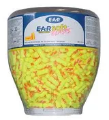3M E-A-R 391-1010 EarSoft Blast UF Foam Ear Plugs Dispenser Refill (NRR 33) (Bottle w/500 Unwrapped Pairs)