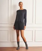 Breathable Long Sleeve Sleep Tee