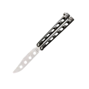 Bear & Son 113BTR Butterfly Trainer - Black Zinc - 440 Steel