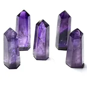 Amethyst Mini Tower Lots-5 Towers-28-32mm Avg.