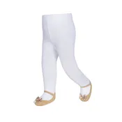 BABY GIRL TIGHTS with gold sparkle shoe-design. Satin bows & anti-slip soles. 0-6 months