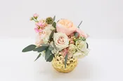 Peaches + Cream Cocktail Centerpiece