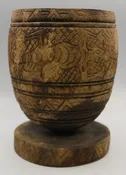 African Carved Boat