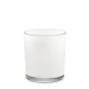 10oz (8oz wax fill) Heavy Rocks Candle Glass - Thin Sham