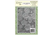 Background of Roses Embossing Folder – 5″X7″