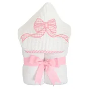 Hooded Towel - Pink Bow
