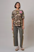 Abilene Wildflower Butterfly Camo Tee