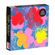 Andy Warhol Flowers 500 Piece Jigsaw Puzzle