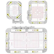 3pc Magnetic Embroidery Hoop Set for Brother SE700, PE545 and Other Models
