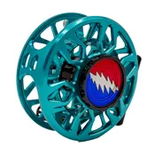 Abel SDS 7/8 Teal w/Grateful Dead Knob Custom Fly Reel