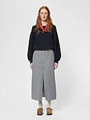 Anna Hickory Striped Skirt Blue/Offwhite