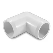 1-Inch PVC Nylon 90° Elbow Fitting - MPT x Barb Connector for Vianti Falls Spillway