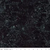108" Batiks Vibrant Pointillism Charcoal