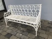 Antique circa 1920’s   Cast Iron Bench