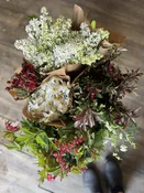 Bucket of Blooms — little farmhouse flowers