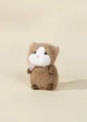 Beige Cat Mini Gift Plush Toy | Highlow Studio