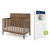 Atwood 2-Piece Crib and DreamWeave Set, Cocoa Bean