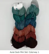 Aurai Sock Mini-Skein Sets