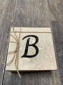 Custom Stone Coasters "B"
