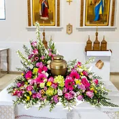 Mixed Flower Cremation Tribute