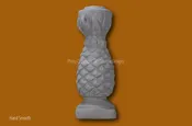 24 INCH PINEAPPLE BIRDBATH PEDESTAL